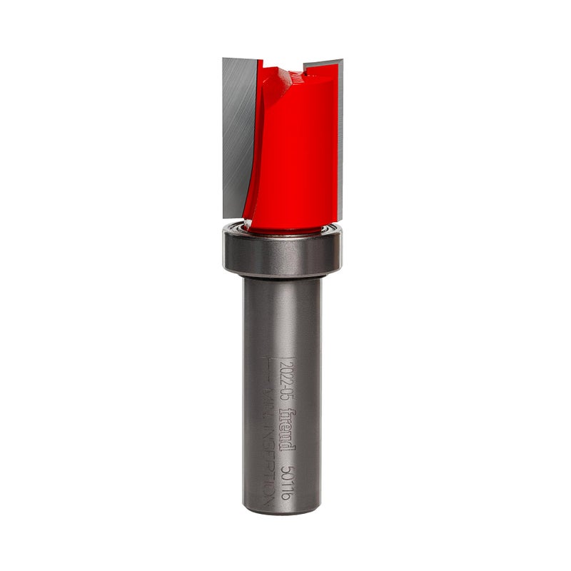 Freud 50-116: Top Bearing Flush Trim Bit, Red, 3/4" (Dia.) - Image 1